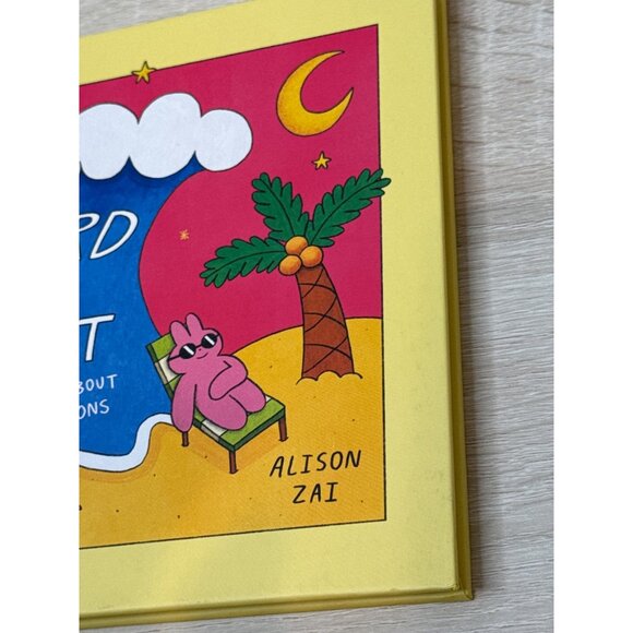 Weird to Exist Book Novel Comics Dark Humor Funny Emotions Cartoons Alison Zai - Picture 4 of 6